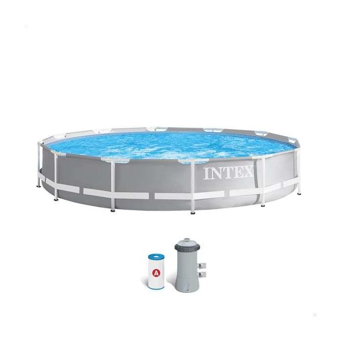 Piscina Desmontable Intex 26712 6503 l 366 x 76 cm Depuradora para Piscina (366 x 76 cm) 2