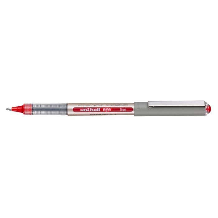 Rotulador Uni-Ball Roller Ub-157E Fine Eye Rojo 0,7 mm 12 unidades 1