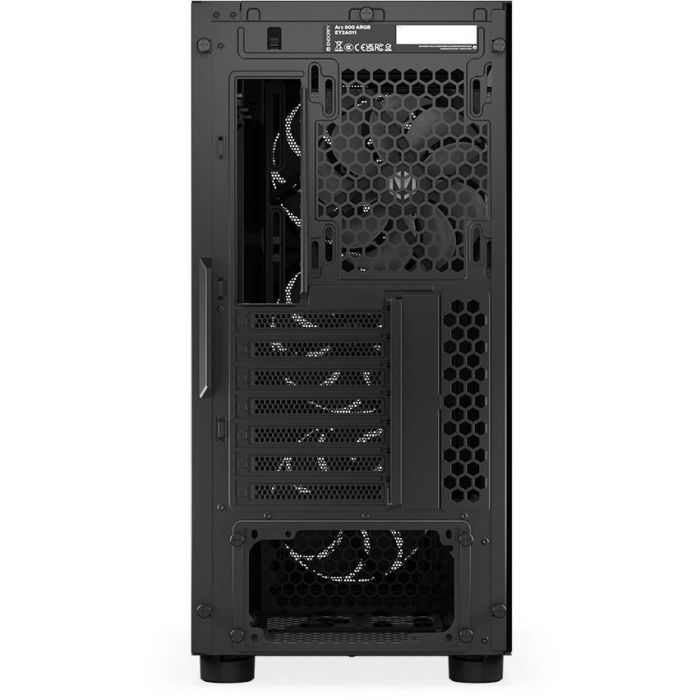 ENDORFY Arx 500 ARGB TG Black PC Gaming ATX micro ATX ITX - Caja de Ordenador con Vidrio Templado y Ventiladores ARGB 17