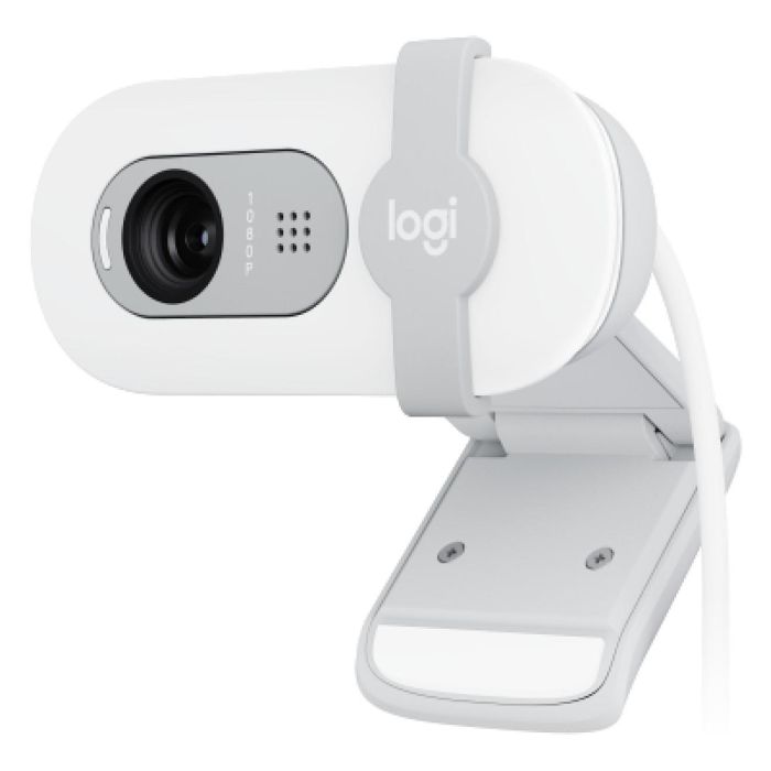 Logitech Webcam Brio 100 Blanco Full HD 1080p USB Plug and Play con Tapa de Privacidad Integrada 2 Logitech Webcam Brio 100 Blanco Full HD 1080p USB Plug and Play con Tapa de Privacidad Integrada 2