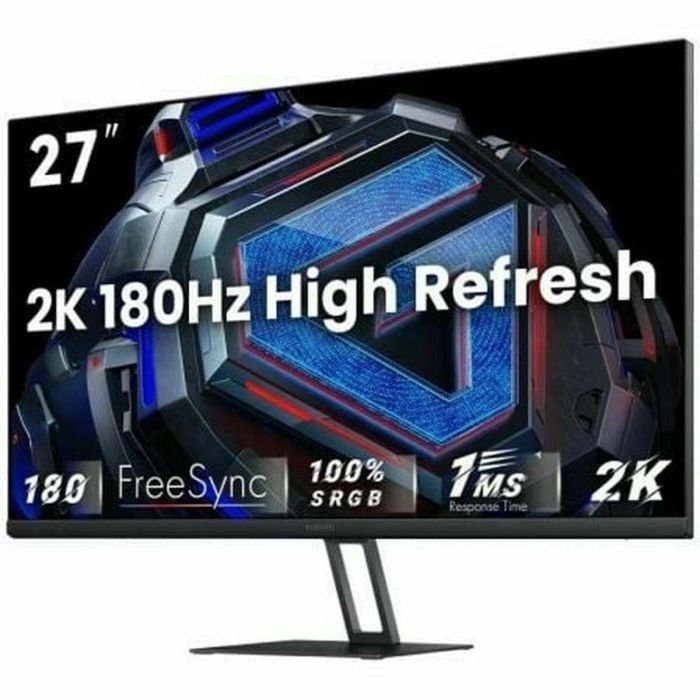 Xiaomi ELA5593EU Monitor Gaming G27Qi 27" QHD (2560x1440) 1ms GTG 180Hz IPS FreeSync Negro. 95% DCI-P3, Low Blue Light TÜV 0 Xiaomi ELA5593EU Monitor Gaming G27Qi 27" QHD (2560x1440) 1ms GTG 180Hz IPS FreeSync Negro. 95% DCI-P3, Low Blue Light TÜV 0