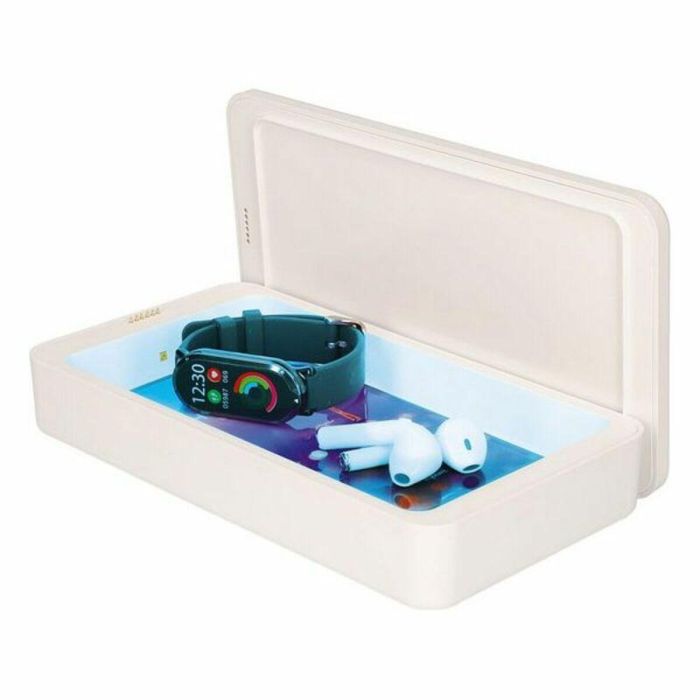 Caja de Esterilización UV KSIX Blanco Caja de Esterilización UV KSIX Blanco