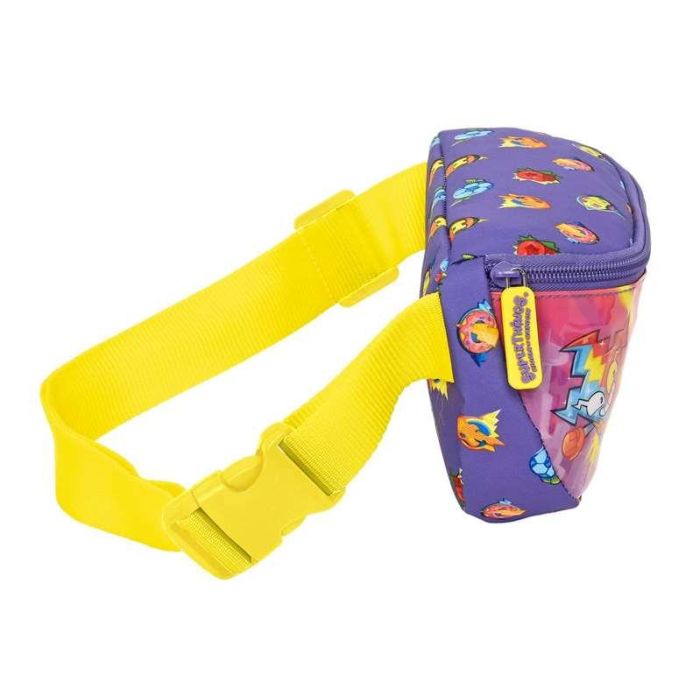 Riñonera SuperThings Guardians of Kazoom Amarillo Morado 23 x 14 x 9 cm 2 Riñonera SuperThings Guardians of Kazoom Amarillo Morado 23 x 14 x 9 cm 2