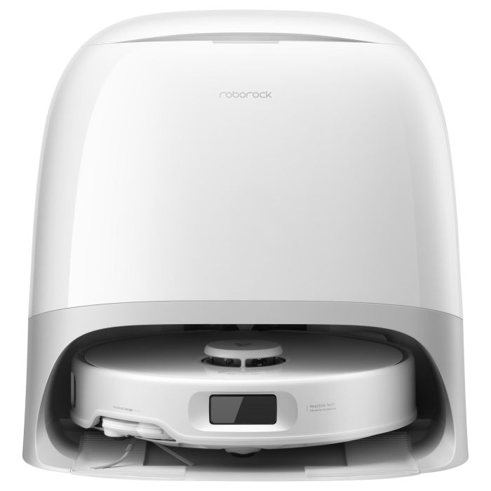 Roborock Qrevo Curv 5A1 Robot Aspirador y Fregador con Estación Base Multifunción Sin Bolsa, Color Negro y Blanco Roborock Qrevo Curv 5A1 Robot Aspirador y Fregador con Estación Base Multifunción Sin Bolsa, Color Negro y Blanco