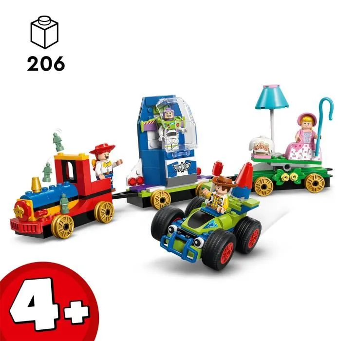 LEGO | Disney y Pixar 43264 Toy Story Party Train y Coche RC - Juguete para Niños de 4 Años 1