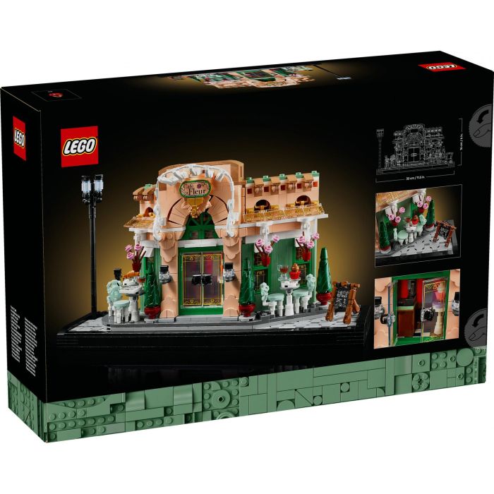 LEGO Icons 10362 Cafetería francesa, Set de Construcción para Adultos, Decoración Estantería Parisina 12 LEGO Icons 10362 Cafetería francesa, Set de Construcción para Adultos, Decoración Estantería Parisina 12