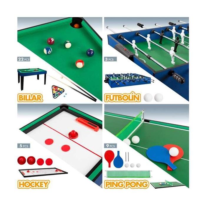 Mesa multijuegos 12 en 1 - 107x61 cm 3 Mesa multijuegos 12 en 1 - 107x61 cm 3