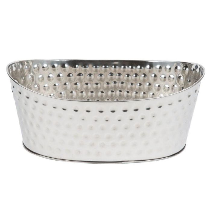 TABLECRAFT - BT2013 - Cubeta ovalada - Capacidad de 15 L - 52,1 x 34 x 22,2 cm - Acero inoxidable