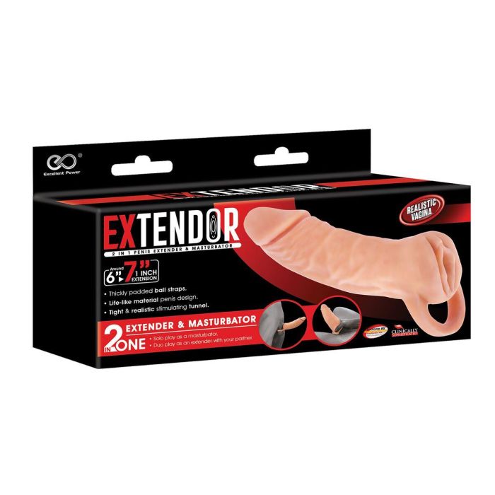 Funda para pene NMC Carne 15,2 cm 1 Funda para pene NMC Carne 15,2 cm 1