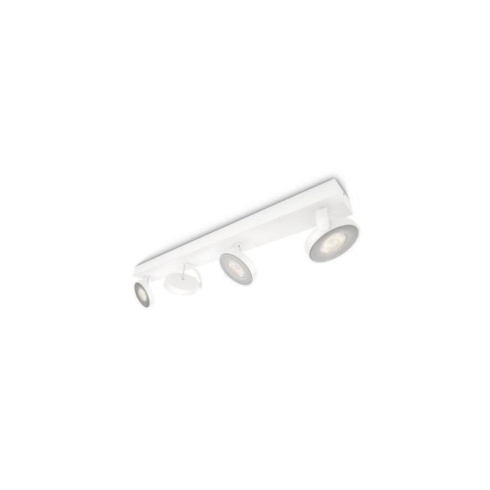Philips PH-8718696154526 ClockWork Aplique de Pared LED Blanco Regulable 4x4.5W 2000Lm 0 Philips PH-8718696154526 ClockWork Aplique de Pared LED Blanco Regulable 4x4.5W 2000Lm 0
