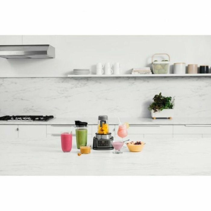 Ninja CB100EU Batidora de Vaso Foodi Standmixer 0.7L con Función de Impulso y Picahielos 1100W Negro/Acero Inoxidable 27 Ninja CB100EU Batidora de Vaso Foodi Standmixer 0.7L con Función de Impulso y Picahielos 1100W Negro/Acero Inoxidable 27