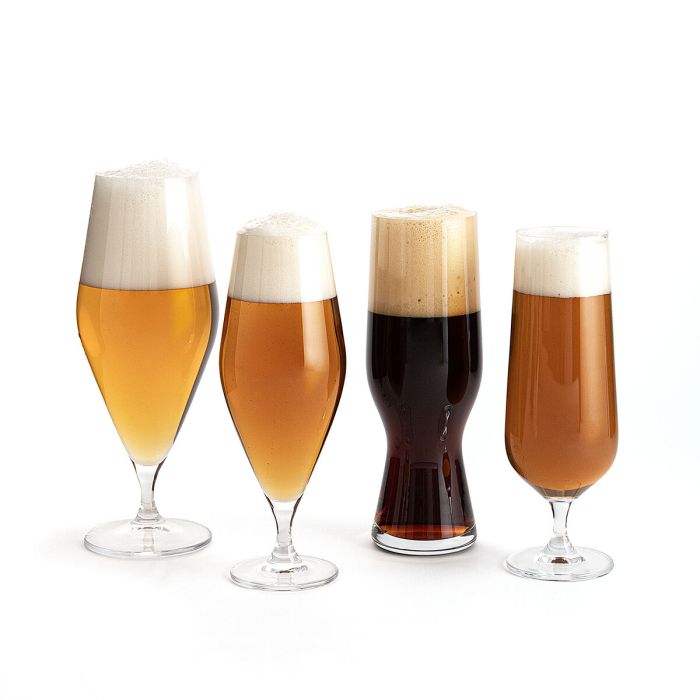 Copa Bohemia Crystal Premiere Pils Transparente Vidrio 380 ml Cerveza (6 Unidades)