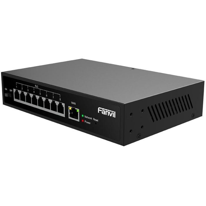 Fanvil PN8 Switch no administrado, 8 Puertos Fast Ethernet (10/100 Mbps), Montaje en Rack 0 Fanvil PN8 Switch no administrado, 8 Puertos Fast Ethernet (10/100 Mbps), Montaje en Rack 0