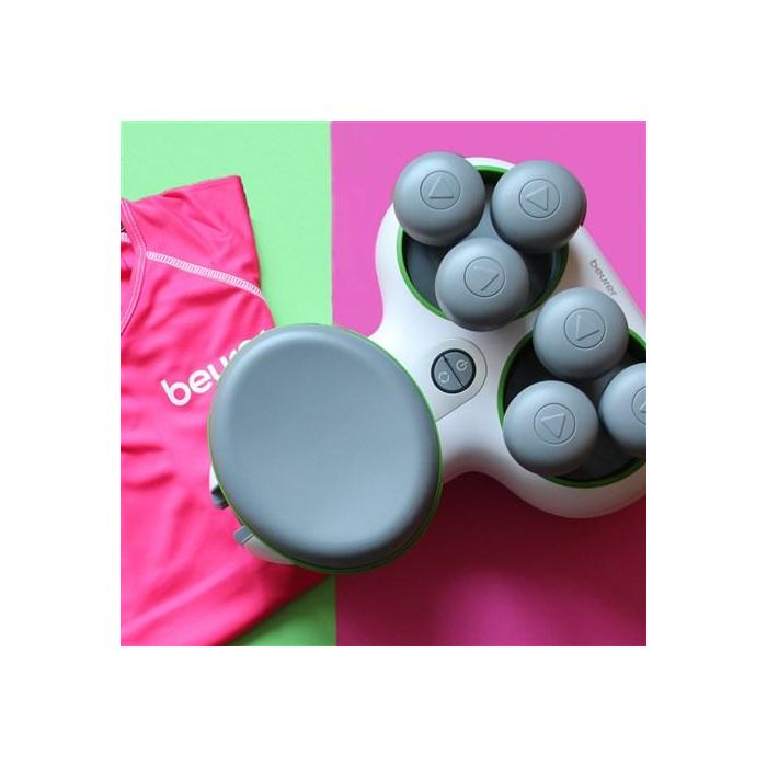 Beurer FM-200 Aparato de Masaje para el Tendón de Aquiles, Terapia Casera con Reposapiés Ajustable y Cabezales Giratorios 2