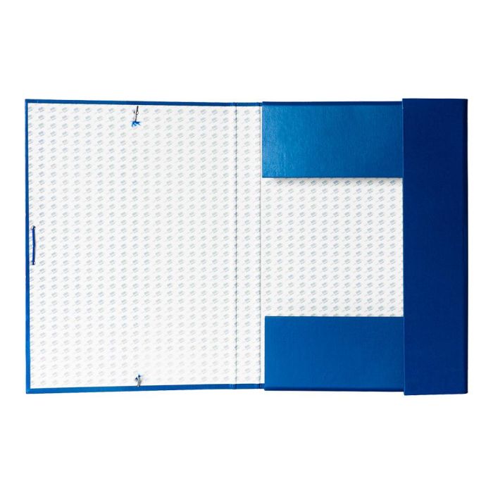 Carpeta Proyectos Liderpapel Folio Lomo 30 mm Carton Forradoazul 9