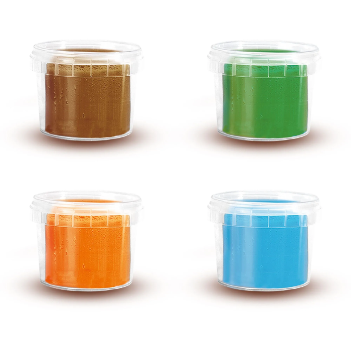 Ses Creative AAAAR50291 Plastilina Vegana Sin Gluten Lavable 4x90gr 1