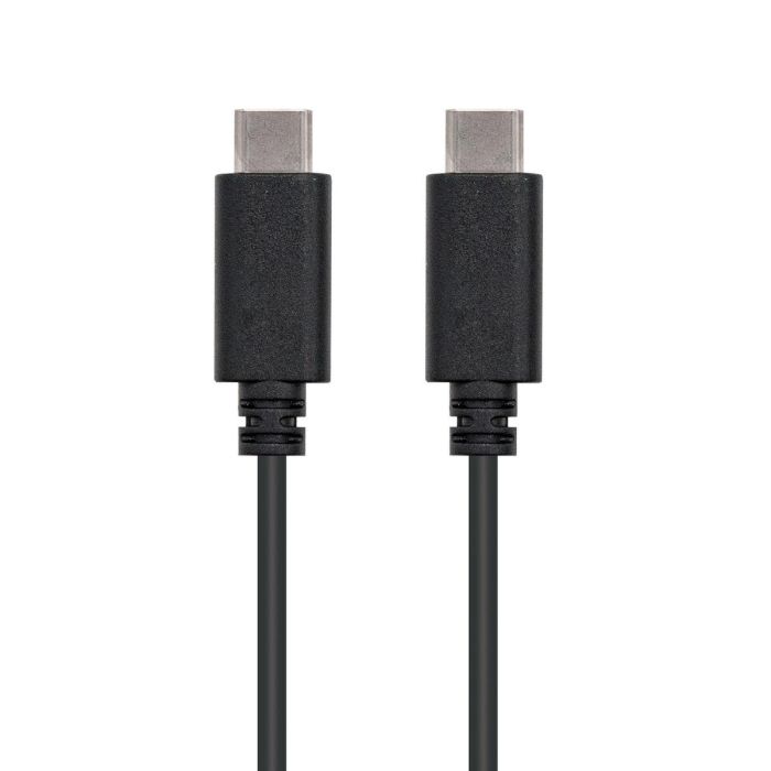 Cable USB NANOCABLE 10.01.2301 Negro 1 m 1 Cable USB NANOCABLE 10.01.2301 Negro 1 m 1