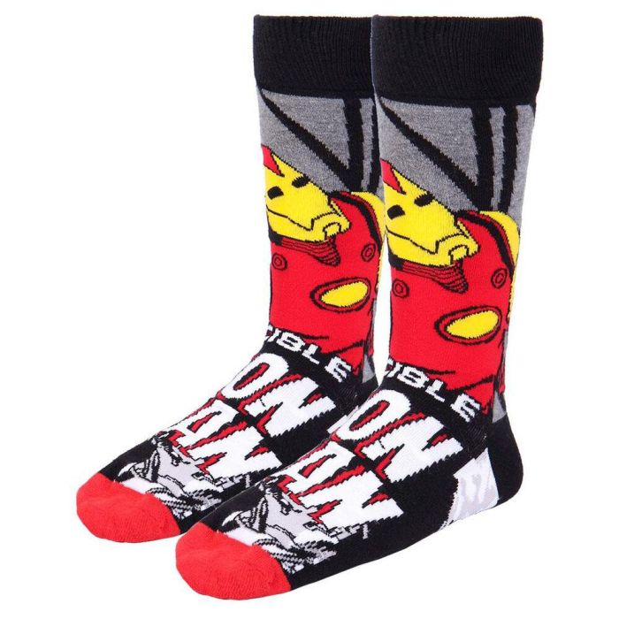 Calcetines Marvel 2200009307_T3638-C81 3 pares Unisex Multicolor 3 Calcetines Marvel 2200009307_T3638-C81 3 pares Unisex Multicolor 3