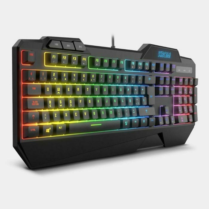 Teclado y Ratón Gaming Krom NXKROMKRSHRSP Negro 21