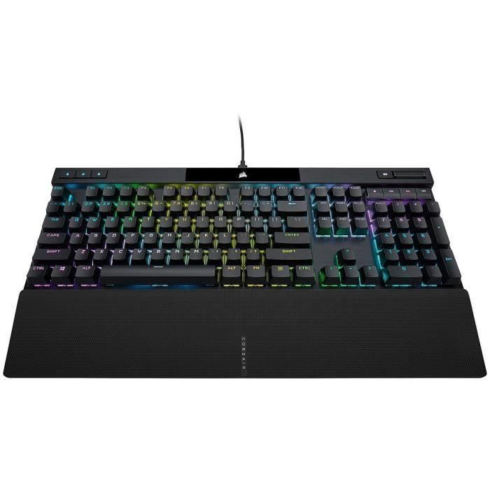 Teclado de juego óptico -mecánico - Azerty - Corsair - K70 Pro OPX - RGB - Flight de LED negro (CH -910941A) 1