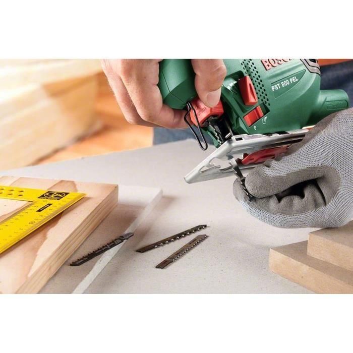 BOSCH Jigsaw PST 800 PEL base de aluminio 530W 3 BOSCH Jigsaw PST 800 PEL base de aluminio 530W 3