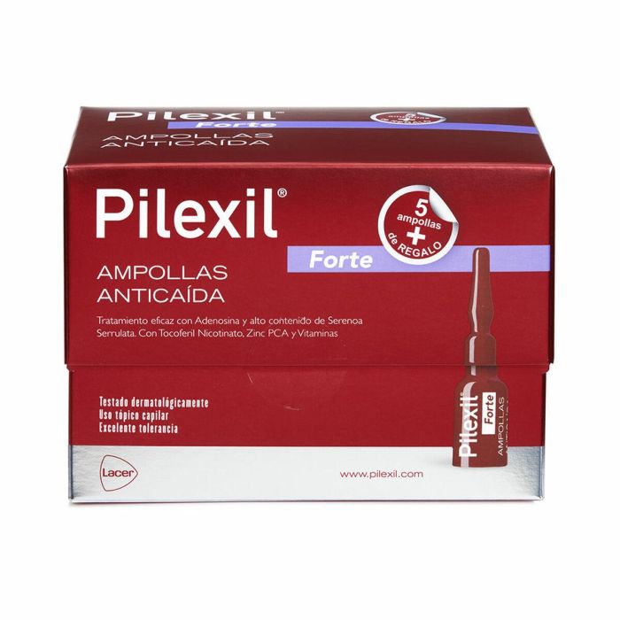 Pilexil Forte Ampollas Anticaída Promo 15 + 5 De Regalo