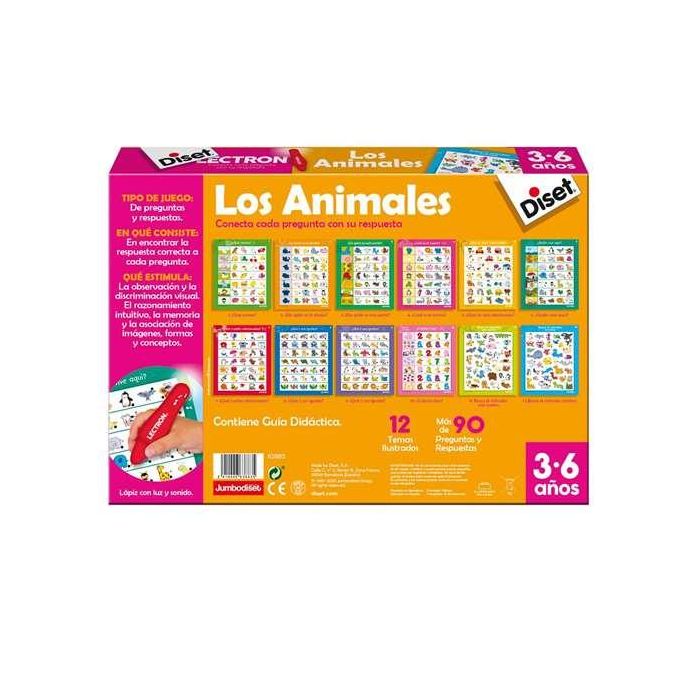 Juego lectron lápiz los animales 8