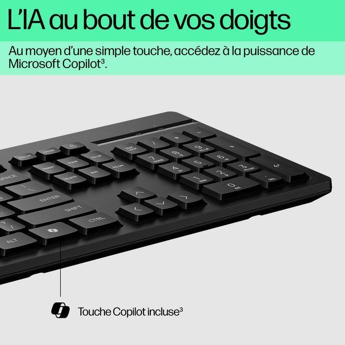 HP Teclado 125 con Cable - Layout Italiano para Productividad Diaria y Uso Confortable 9