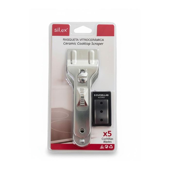 Rasqueta vitrocerámica + 5 cuchillas 1