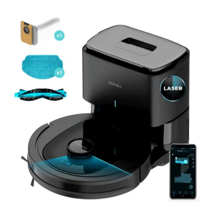 Cecotec Conga 7490 Ultimate Home X-Treme 2 L Sin bolsa Negro 1 Cecotec Conga 7490 Ultimate Home X-Treme 2 L Sin bolsa Negro 1