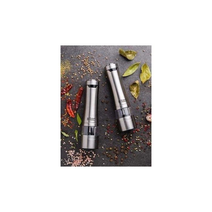 Russell Hobbs 23460-56 Molinillos de Sal y Pimienta Classics - Elegante y Ajustable 5