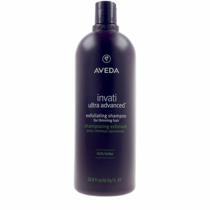Aveda INVATI Champú Exfoliante Rich - 94% Ingredientes Naturales, Nutre y Limpia Suavemente el Cuero Cabelludo, 1000 ml Aveda INVATI Champú Exfoliante Rich - 94% Ingredientes Naturales, Nutre y Limpia Suavemente el Cuero Cabelludo, 1000 ml