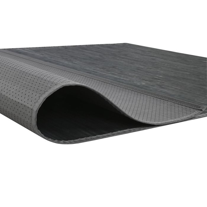 DKD Home Decor Bamboo carpets 25 Alfombra de bambú Estilo Urban Gris 230 x 160 cm (2 Unidades) 2