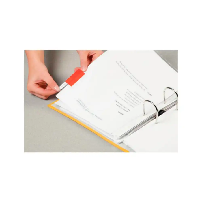 Indice Esselte Plastico Banda Adhesiva 20Cm Bolsa De 5 Colores 1