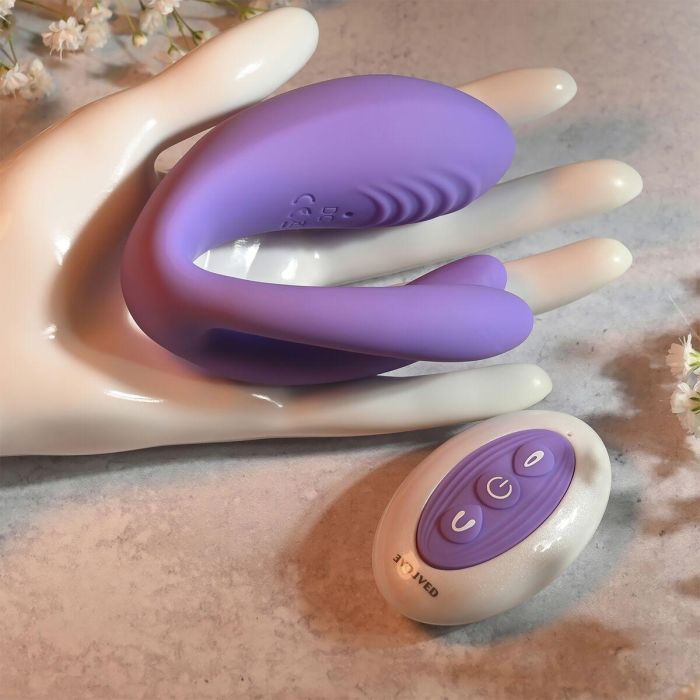 Vibrador Doble Estimulación Evolved Morado 14