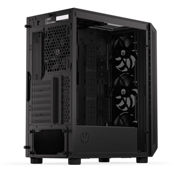 ENDORFY EY2A010 ARX 500 Air TG Black - Caja PC Midi Tower Gaming con Panel y Ventana Lateral de Vidrio Templado 9