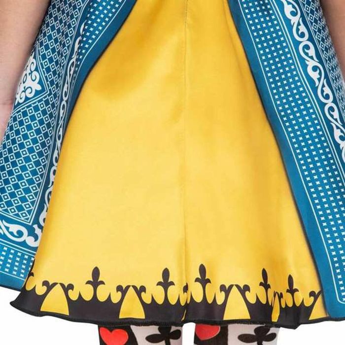Disfraz reina de corazones diadema con corona, vestido y medias talla s 4 Disfraz reina de corazones diadema con corona, vestido y medias talla s 4
