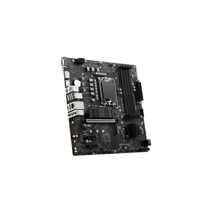 Placa MSI Pro B760M-P,Intel,1700,B760,4Ddr5,192Gb,Vga+Hdmi+Dp,4Sata+2M.2,4Usb3.2,Gblan,Matx 3 Placa MSI Pro B760M-P,Intel,1700,B760,4Ddr5,192Gb,Vga+Hdmi+Dp,4Sata+2M.2,4Usb3.2,Gblan,Matx 3