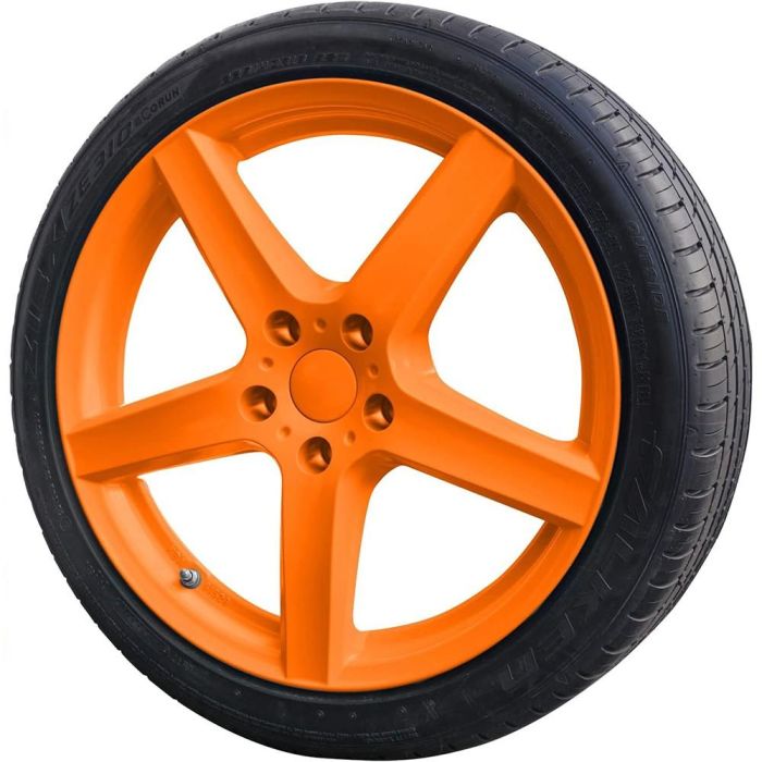 Foliatec Goma Liquida Neon 2 Pc. Set Naranja 1 X 400 mL + Base Coat 1 X 400 mL 1