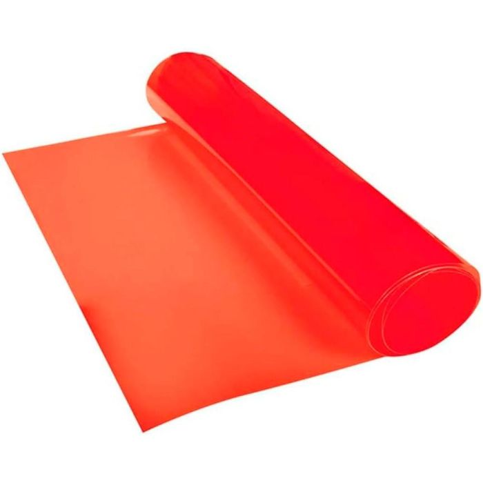 Plastic Tinted Film Rojo 1 Piece 30 X 100 cm FO34132