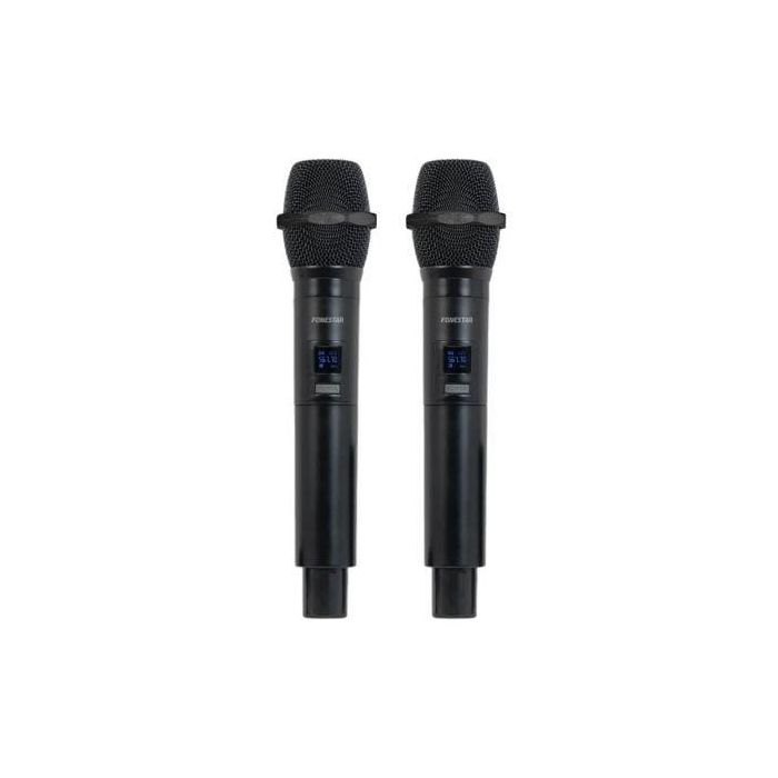 Micrófono Inalámbrico Doble Mano UHF Fonestar SONAIR-2M/ Incluye Receptor 3