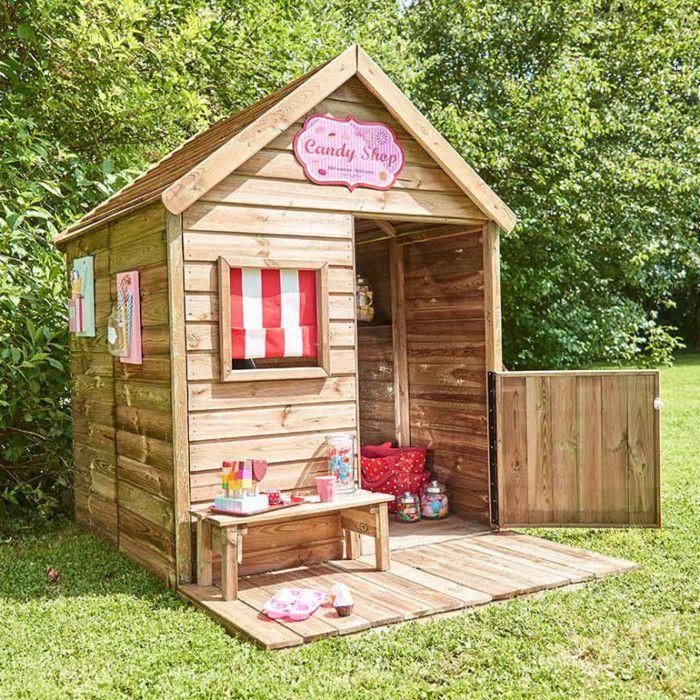 Cabaña de madera HEIDI para niños 1 Cabaña de madera HEIDI para niños 1