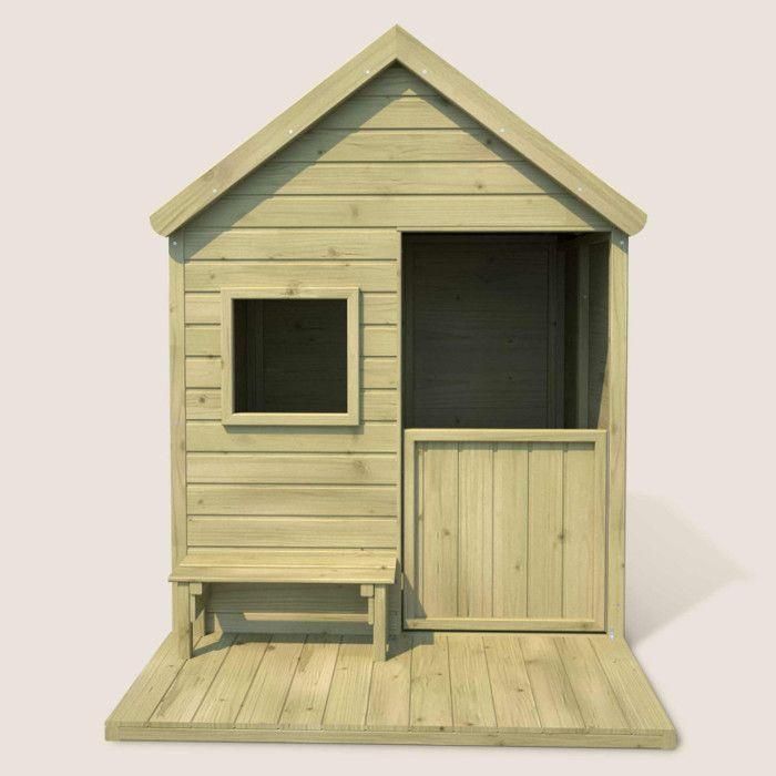 Cabaña de madera HEIDI para niños 2 Cabaña de madera HEIDI para niños 2