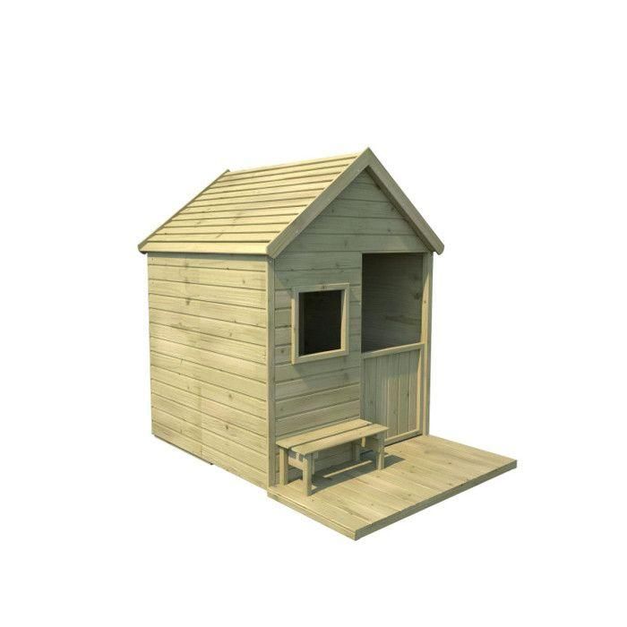 Cabaña de madera HEIDI para niños 0 Cabaña de madera HEIDI para niños 0