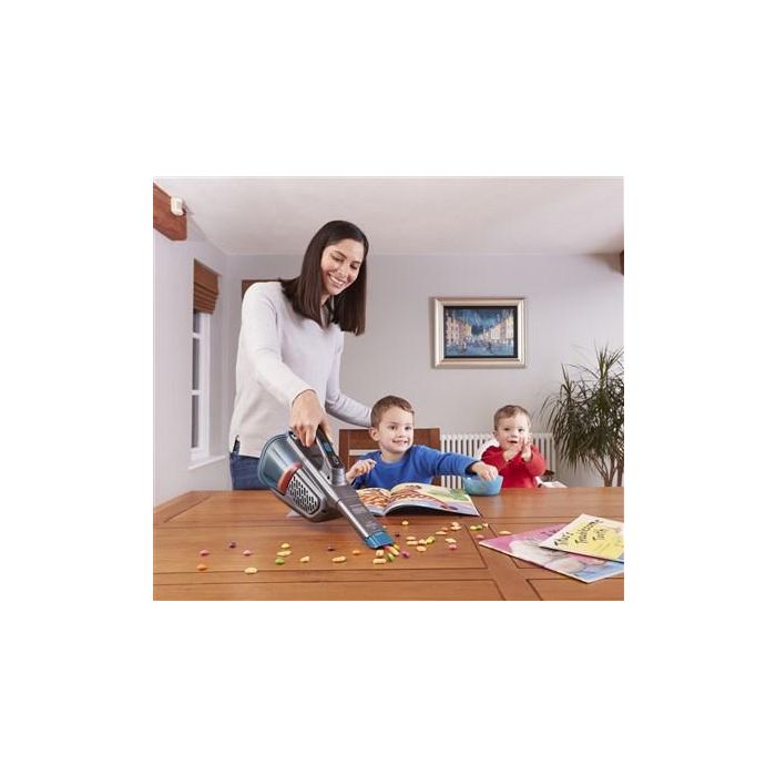 Black+Decker Recogetodo Smart Tech 12V Aspirador de Mano con Batería de Litio 2AH (21,6 W/H) 1 Black+Decker Recogetodo Smart Tech 12V Aspirador de Mano con Batería de Litio 2AH (21,6 W/H) 1
