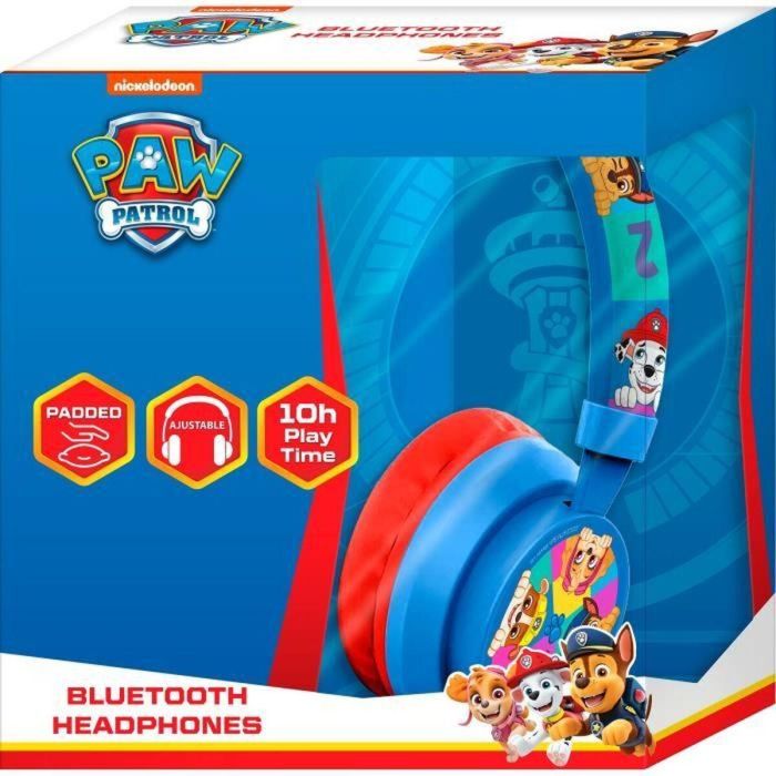 SPIN MASTER Auriculares Bluetooth 5.1 Patrulla Canina Paw Patrol 3 SPIN MASTER Auriculares Bluetooth 5.1 Patrulla Canina Paw Patrol 3