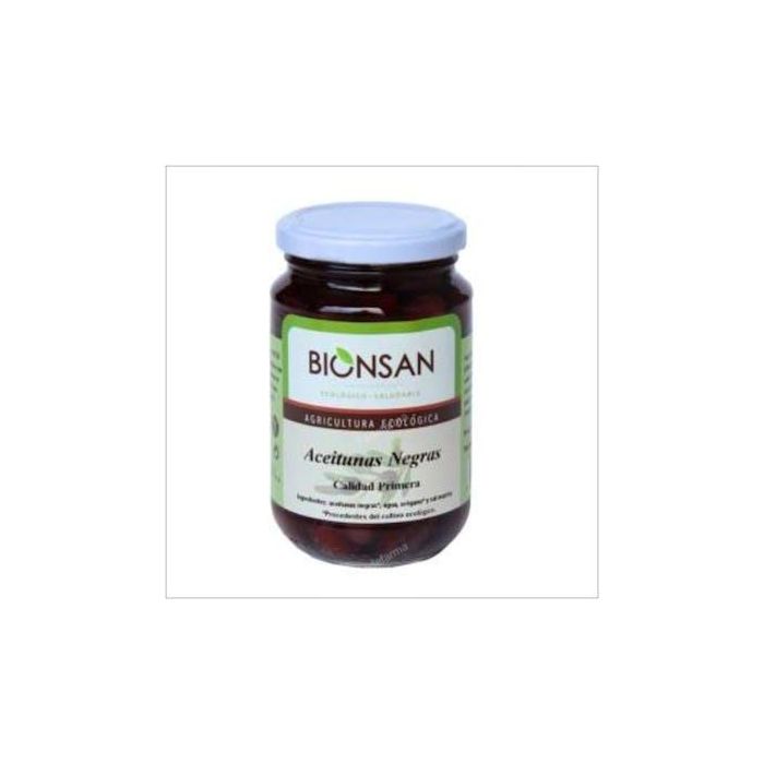 BIONSAN Paté de Aceitunas Negras Ecológico 140g, Vegano, para Untar o Cocinar