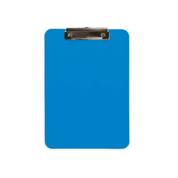 Q-connect Portanotas Plástico DIN A4 Celeste 2,5mm 1