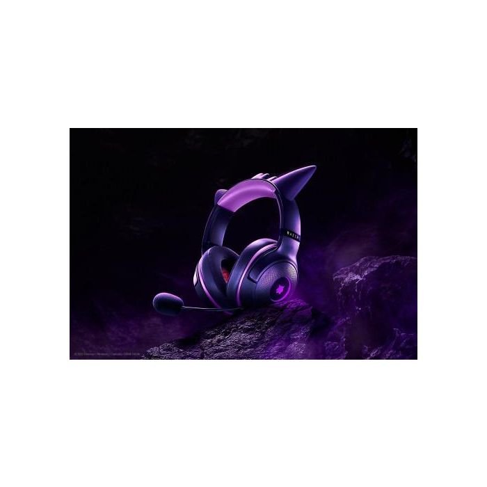 Razer Kraken Kitty V2 - Pokemon Gengar Ed. Auriculares Alámbrico Diadema Juego Usb Tipo A Rosa 3