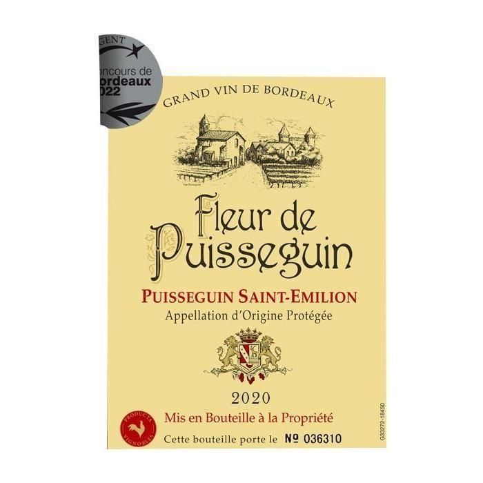 La Fleur Puisseguin 2018 Puisseguin Saint-Emilion - Vino tinto burdeos 1